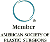 Modesto Botox page - symbol American Society of Plastic Surgery